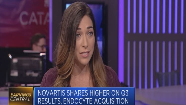 $750 million psoriasis drug sales drive growth for Novartis in third quarter