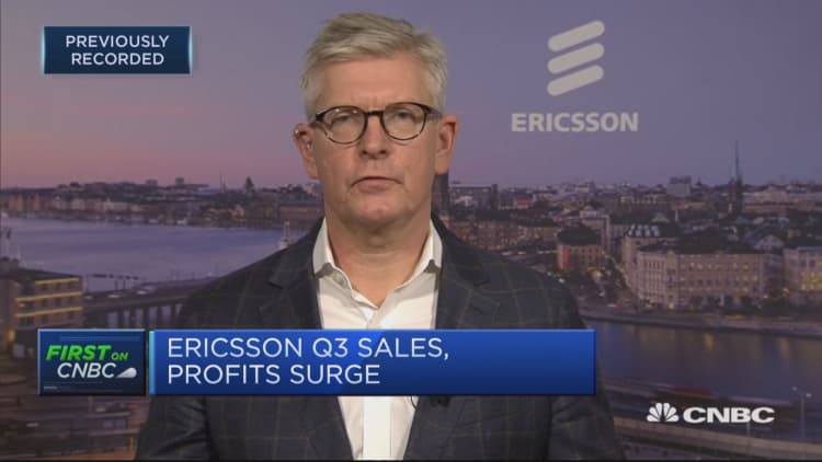 Ericsson is well on its way to meeting 2020 targets, says CEO