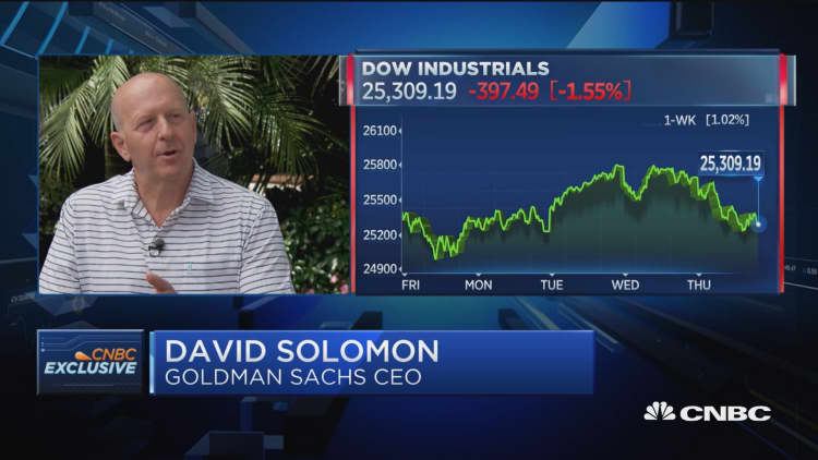 Underlying economy strong, says Goldman's Solomon