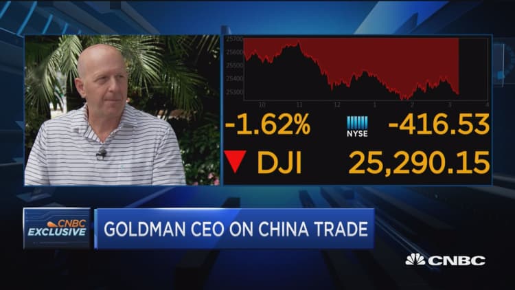 There's been an enormous imbalance in the US-China relationship, says Goldman's Solomon