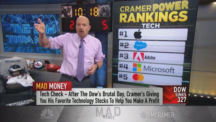 Cramer's 5 favorite tech stocks right now