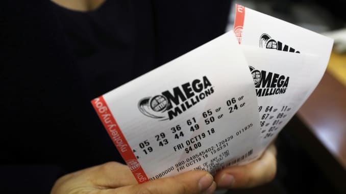RT: Mega Millions lottery tickets