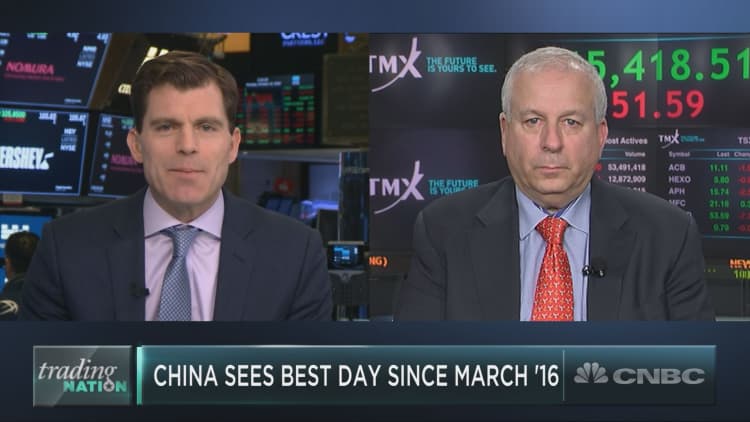 China's roaring start to week is a 'flash in the pan,' David Rosenberg warns