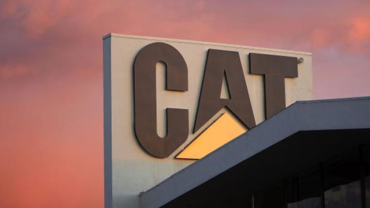 CAT is not as bad as the stock is indicating, unlike 3M, says Jim Cramer