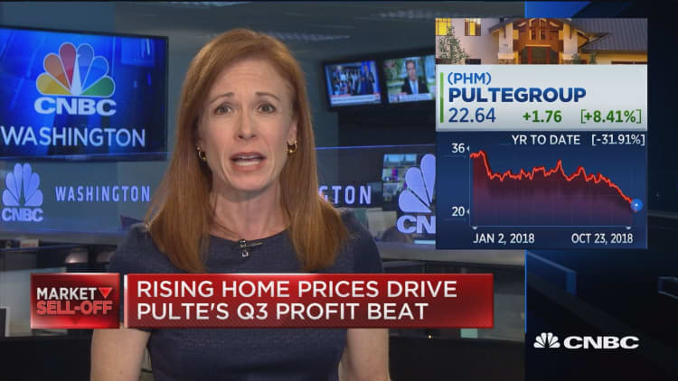 Rising home prices drive PulteGroup Q3 profit beat