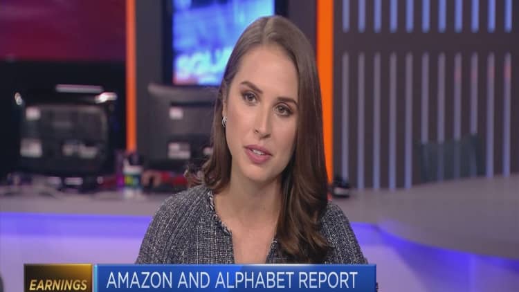 Amazon and Alphabet to report earnings today