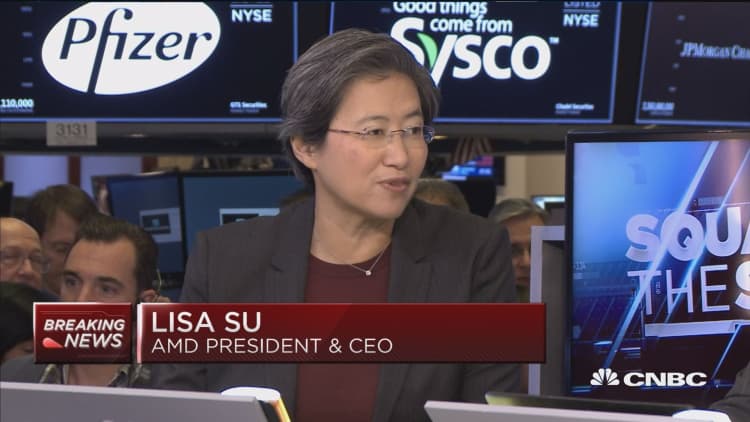 AMD's Lisa Su on quarterly earnings and her forecast for next year