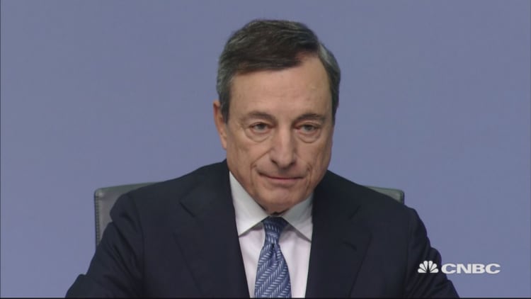 Rate levels will remain unchanged for as long as necessary, says Draghi