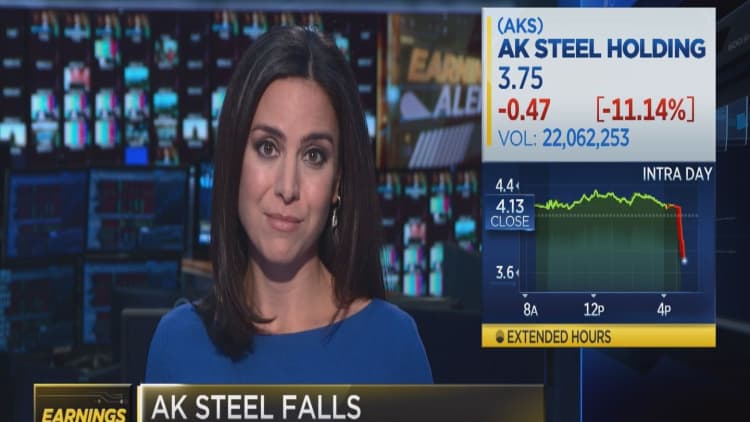 AK Steel misses earnings expectations