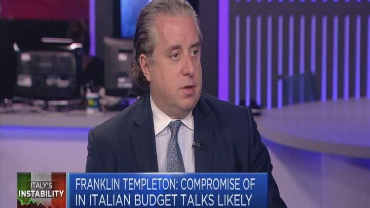 Disbanding of Italy’s coalition would be positive for Italian bonds, says strategist