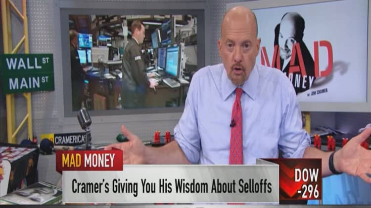 Cramer: How to know when it pays to sell in a sell-off