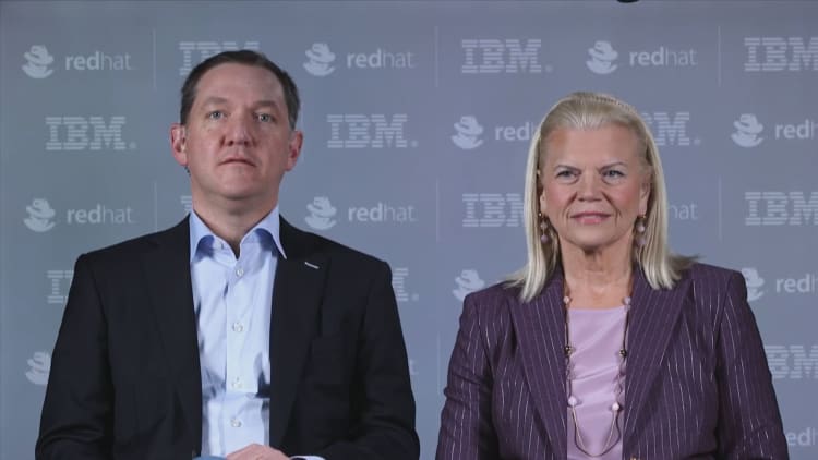 Watch the full interview with IBM and Red Hat CEOs on $33 billion deal