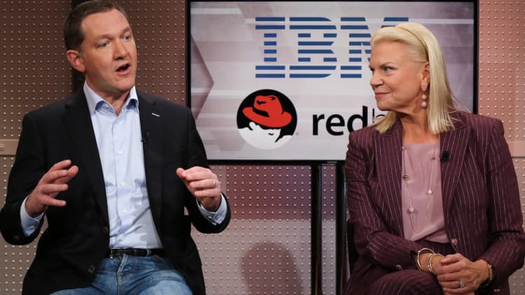 Watch CNBC's full interview with the CEOs of IBM and Red Hat on their new deal