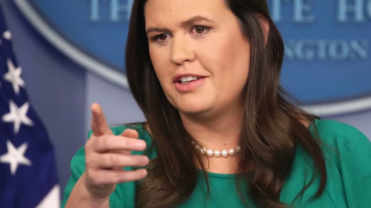 Sarah Huckabee Sanders to step down as White House press secretary at end of month