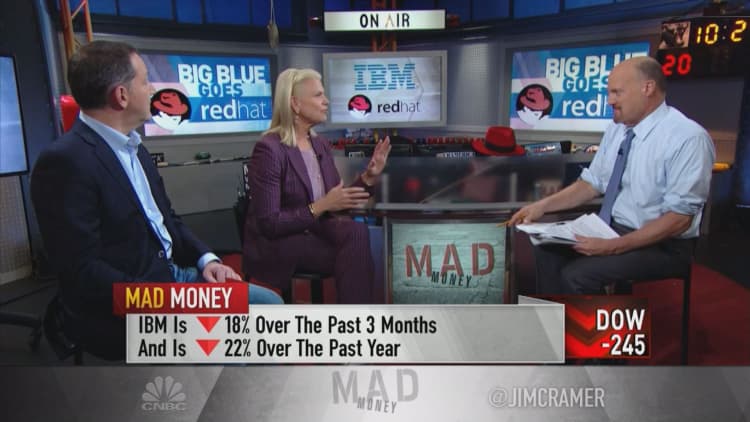 IBM CEO: Red Hat deal is a 'game-changer' that will grow cash flow and gross margins in first year