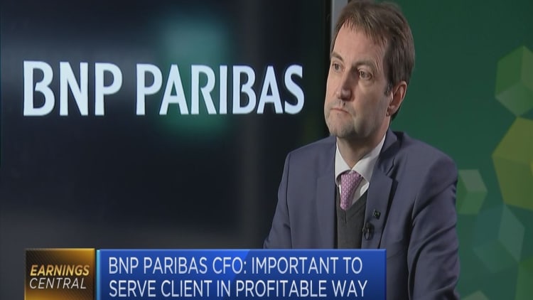 BNP Paribas CFO: Want to keep serving clients in a profitable way