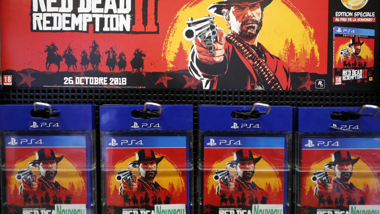 Proposal Recite militia Rockstar's Red Dead Redemption 2 smashes opening weekend records