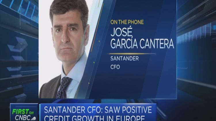 Santander CFO: See positive trends in markets we operate in