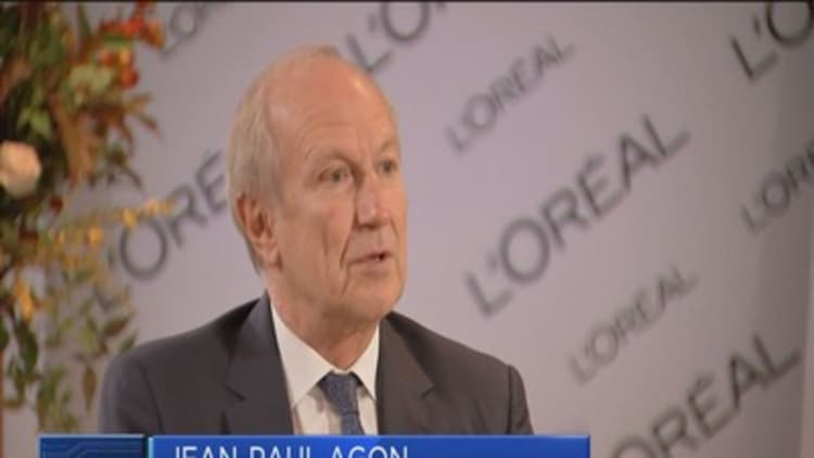 L'Oreal CEO: See no slowdown in China