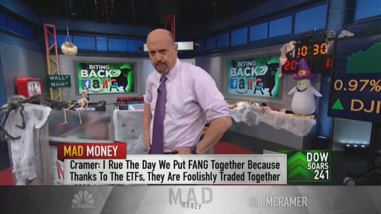 Don't write off FANG even as the stocks could still go lower, Cramer says