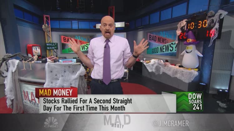 The stock of Masco managing to soar on weak earnings says a lot about this market: Cramer