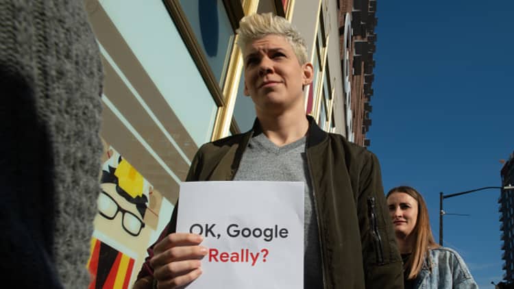 NY Google employees walk out in protest of office harassment