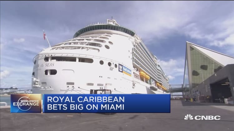 Royal Caribbean launches terminal in Miami