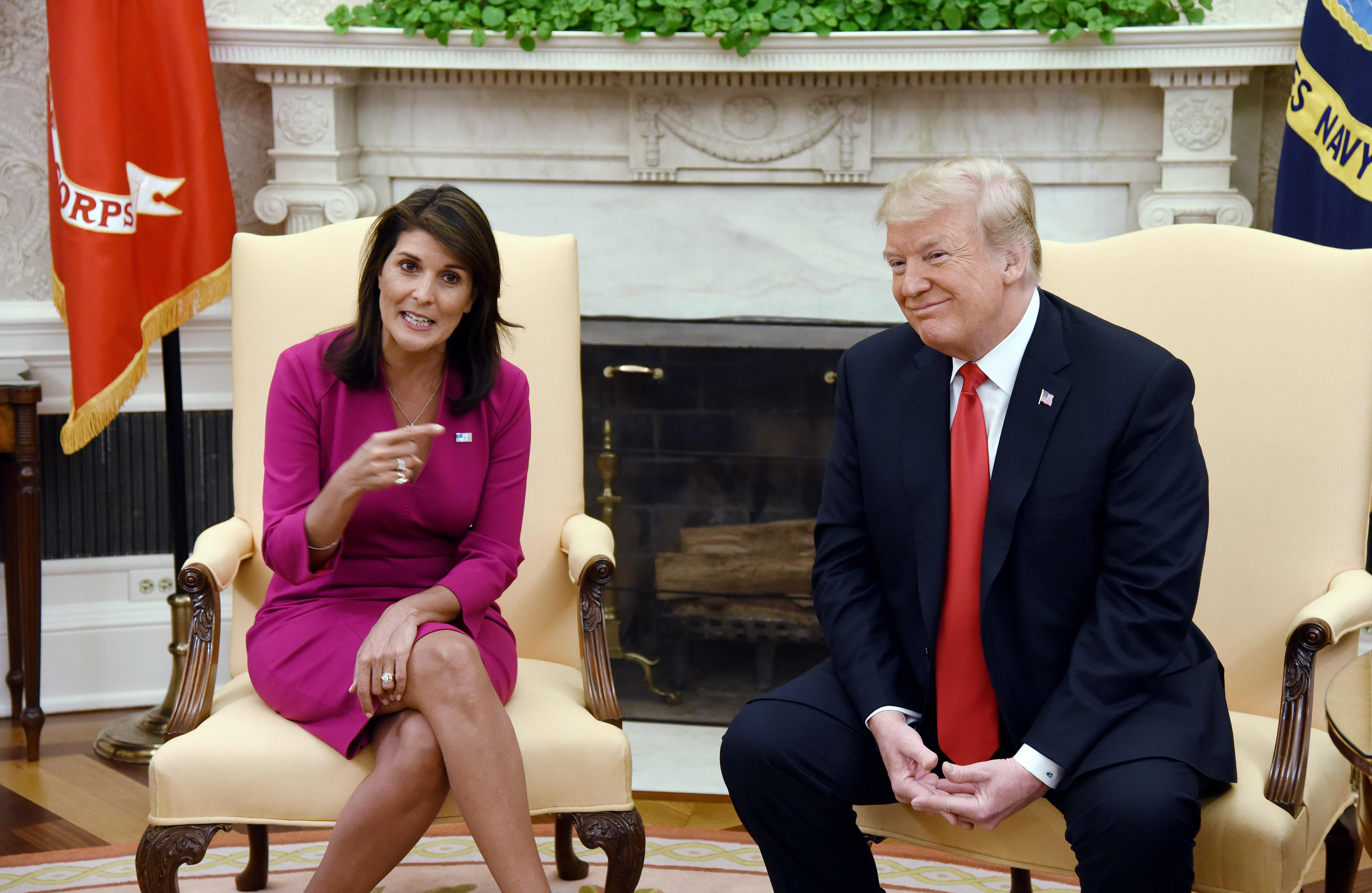 Nikki Haley just made herself the GOP front-runner to succeed Trump