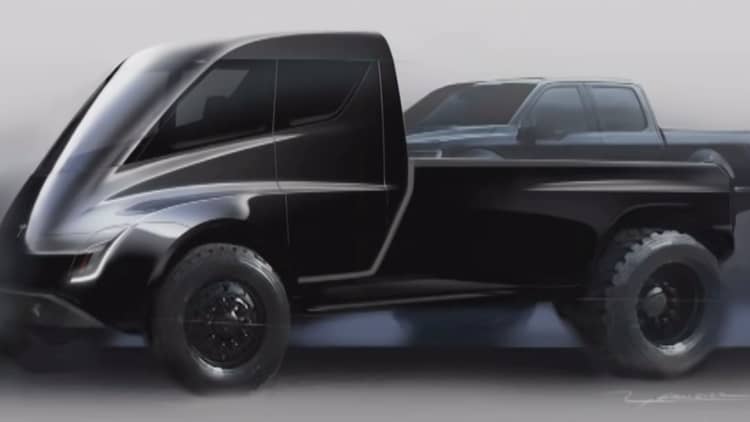 Elon Musk plans a truck he says looks like something out of 'Blade Runner'