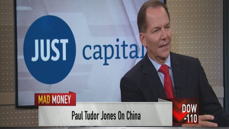 Paul Tudor Jones: Rising rates typically cause bear markets, but it's not at the tipping point yet