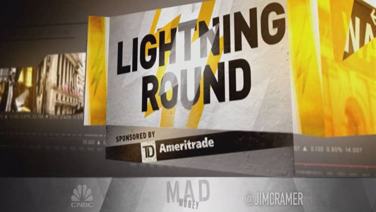 Cramer's lightning round: It's time to buy the stock of Microsoft