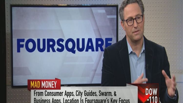 Foursquare CEO: Only Google & Facebook rival Foursquare in terms of data precision