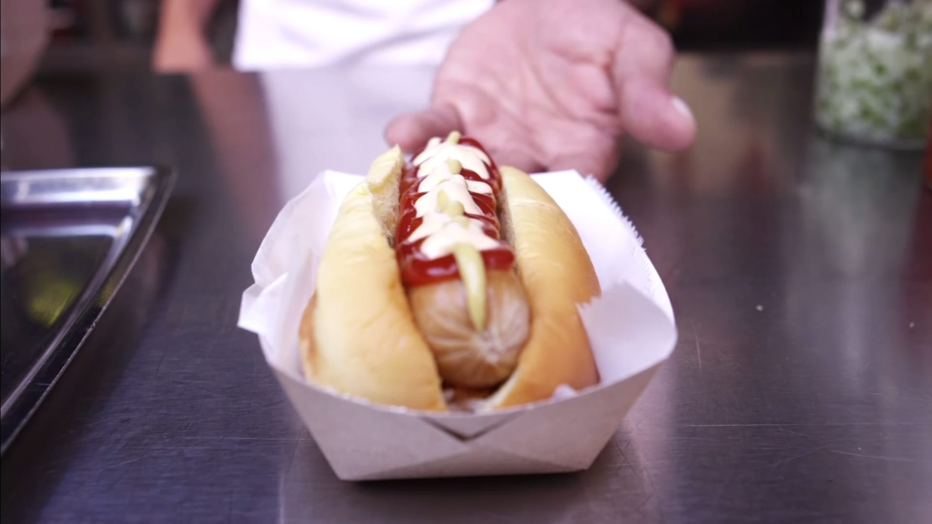 A  hot dog changed this Michelin-starred restaurateur’s entire approach to business