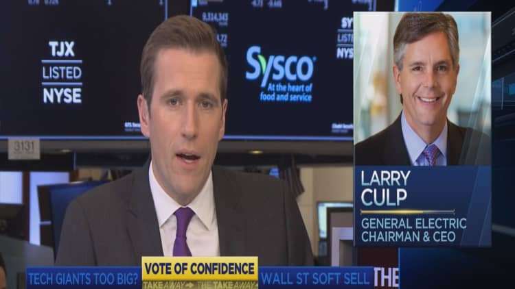 GE's Larry Culp buys $2.2 million in stock