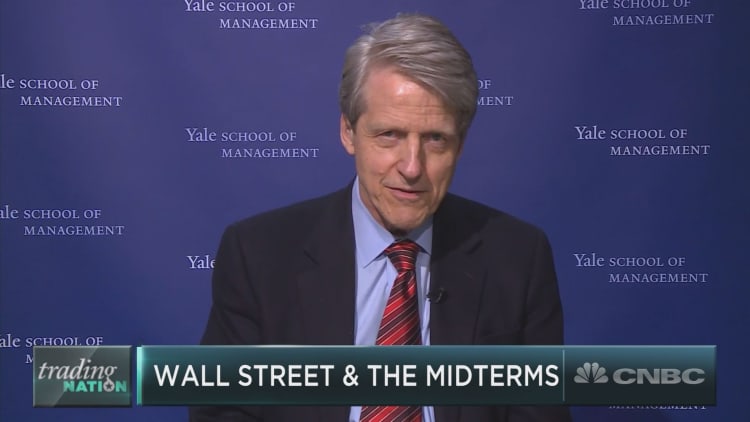 Robert Shiller: Unwise for investors to follow midterm election year patterns in market