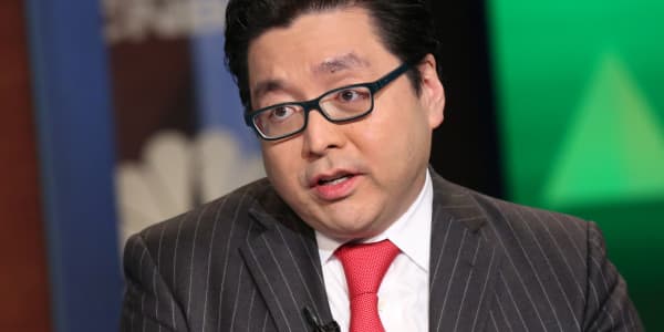 Energy stocks could double next year even in a flat market, according to Fundstrat's Tom Lee
