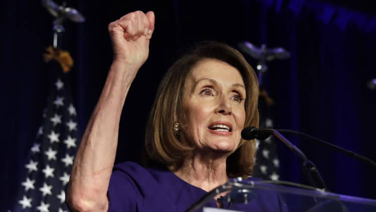 Watch Nancy Pelosi speak after Democrats take back the House