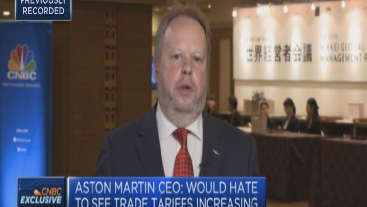 Politicians go wrong with dictating tech solutions, says Aston Martin CEO
