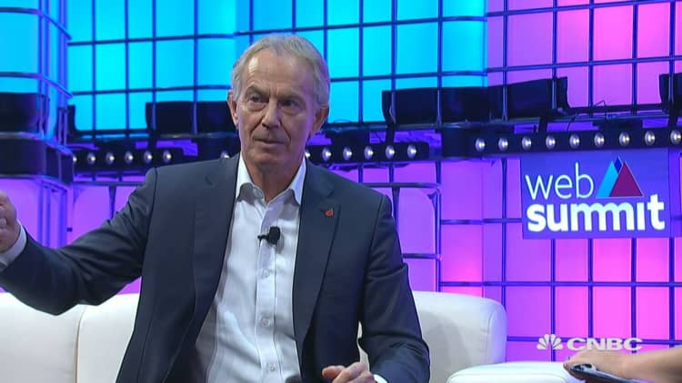 Former UK leader Blair: Brexit either pointless or painful