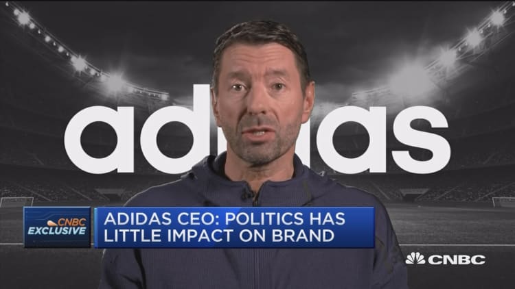 Adidas CEO on Kanye, earnings and midterm elections