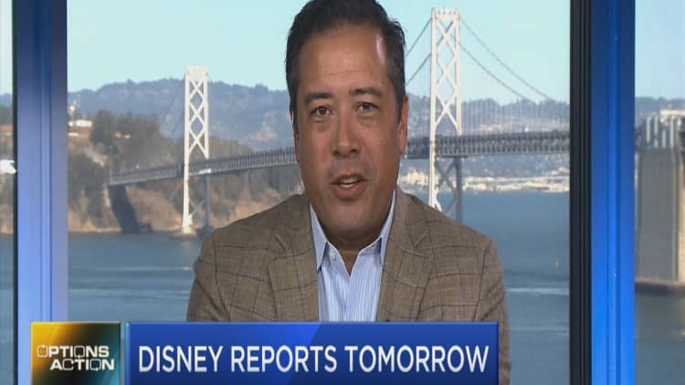 Options traders bet on a magical rally for shares of Disney