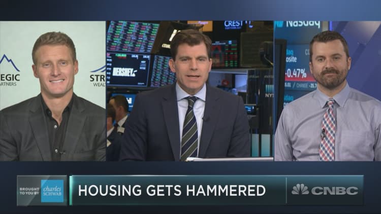 Housing stocks are getting hammered, but one strategist sees a buying opportunity