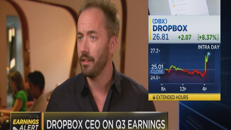 Dropbox CEO: 'We're not going to run out of people who need Dropbox anytime soon'