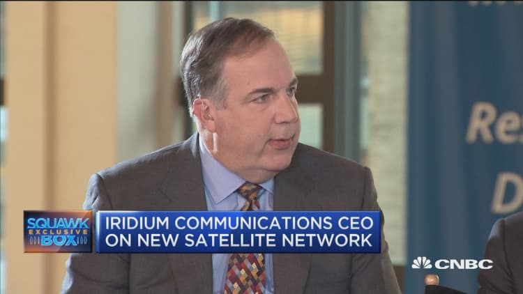 Iridium Communications CEO: We're the only communication provider with 100% coverage of the planet