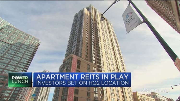 Apartment REITs in play as Amazon looks for HQ2