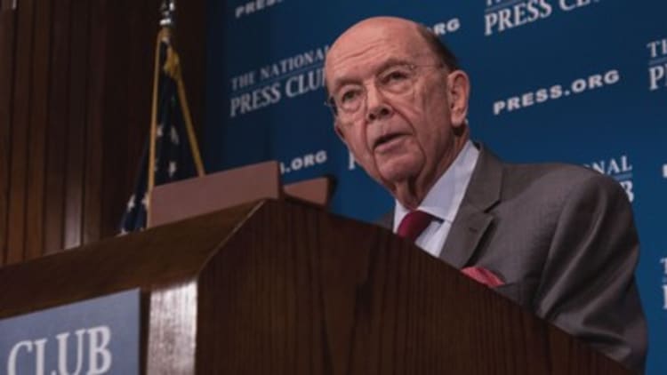 President Trump looking to replace Commerce Secretary Wilbur Ross, CNBC reports