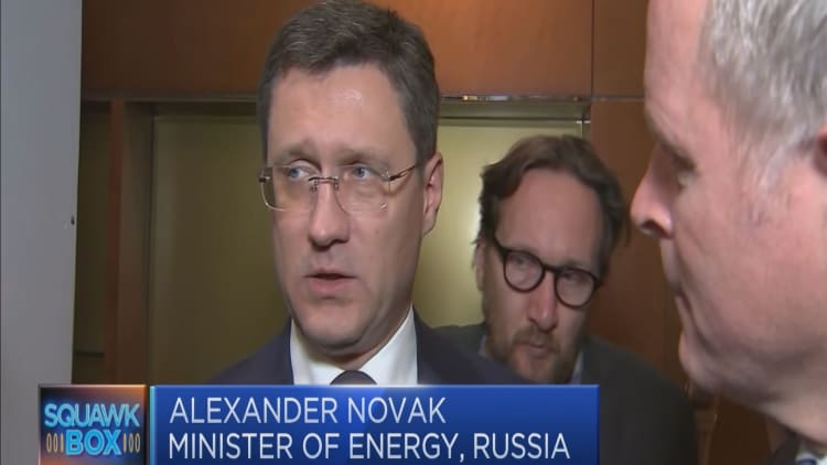 Volatility in the oil market could remain: Russian energy minister