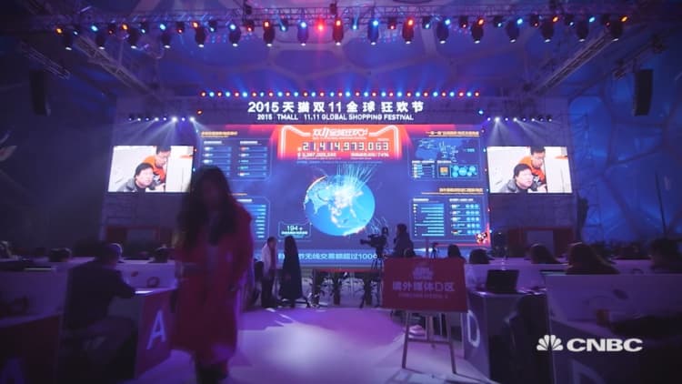 Alibaba CEO Zhang on Singles' Day, the world's biggest shopping event