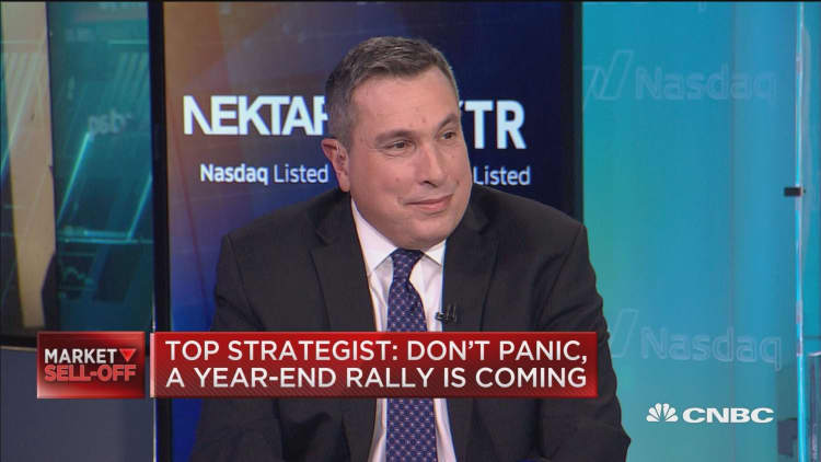 Don't panic here because a year-end rally is ahead, says BTIG