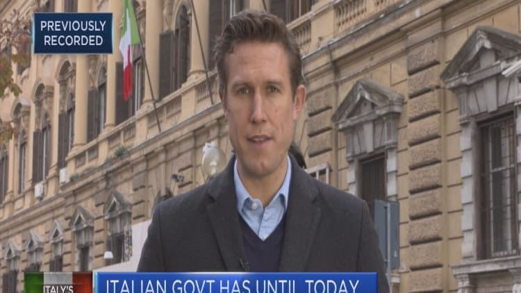 Italian government gears up to present new budget draft